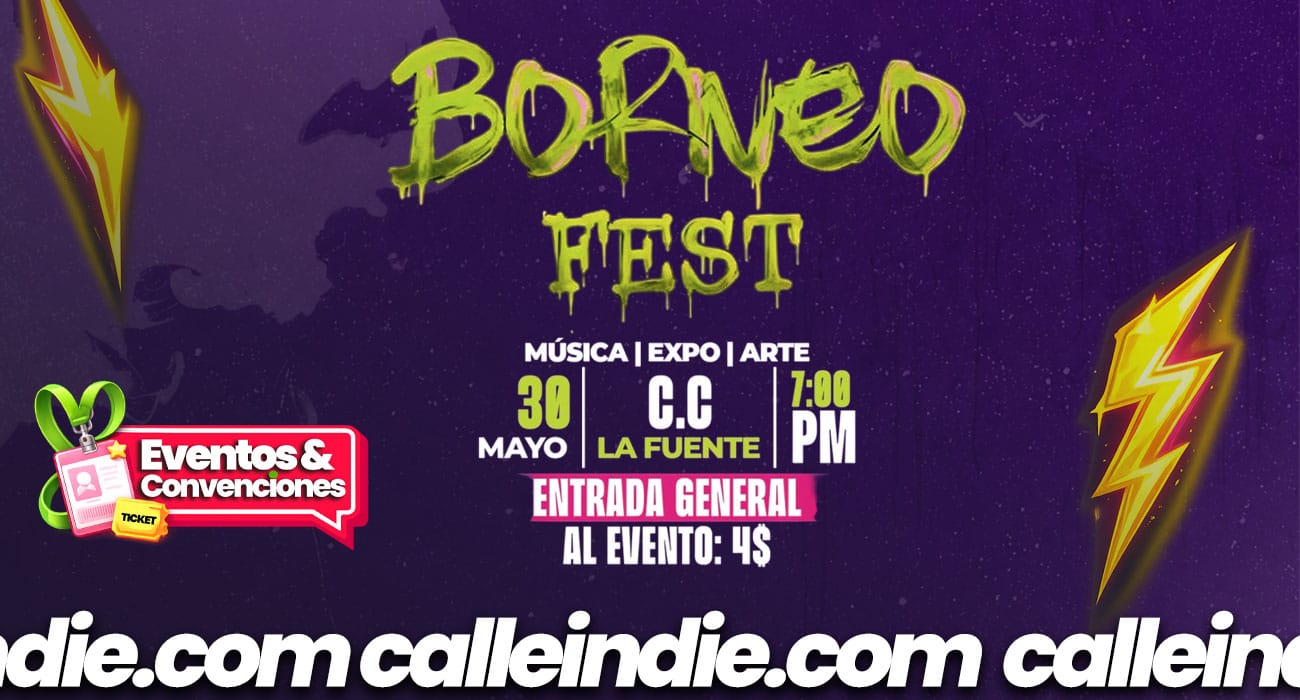 Borneo Fest 2026 - Calle Indie