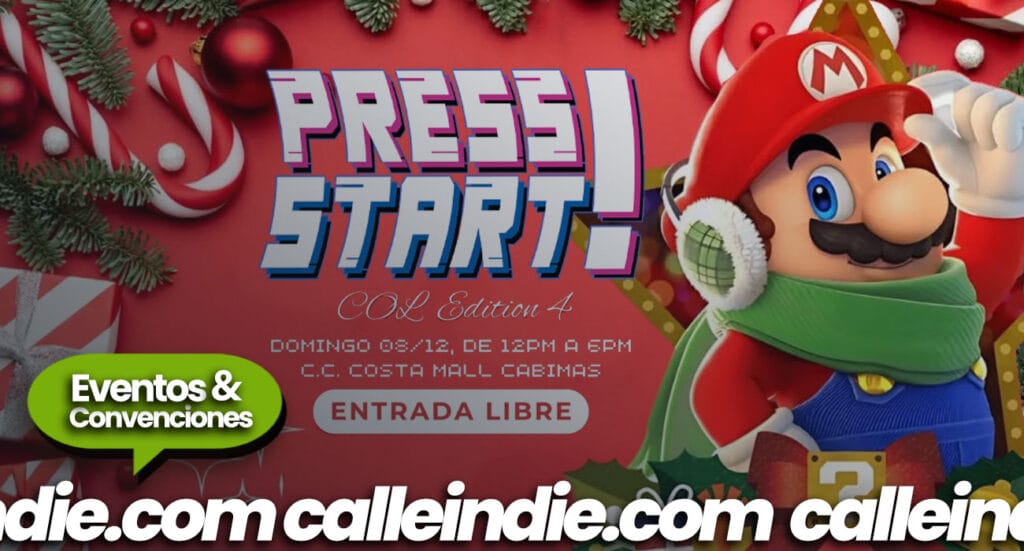 PRESS START COL EDITION 4 - Calle Indie