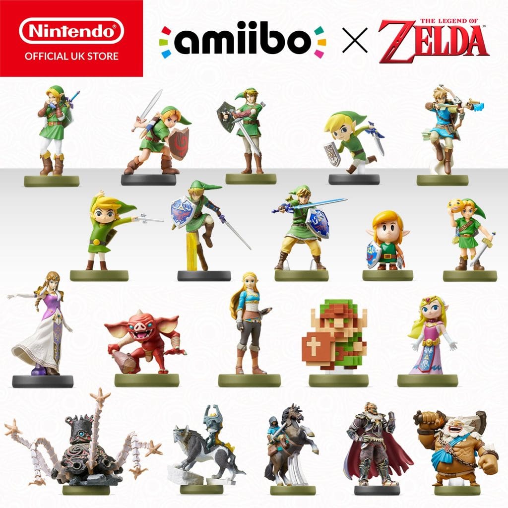 Amiibos de The Legend of Zelda