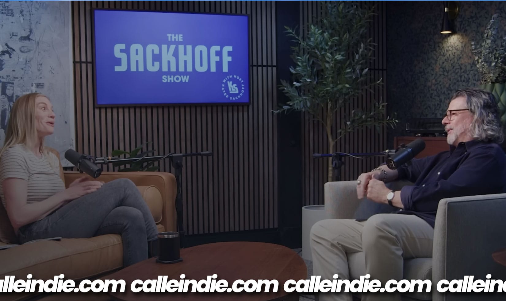 Ronald D. Moore en The Sackhoff Show con Katee Sackhoff - God of War