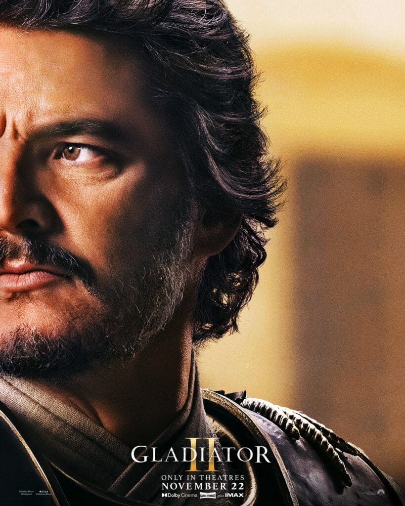 Gladiador II - Pedro Pascal - Calle Indie