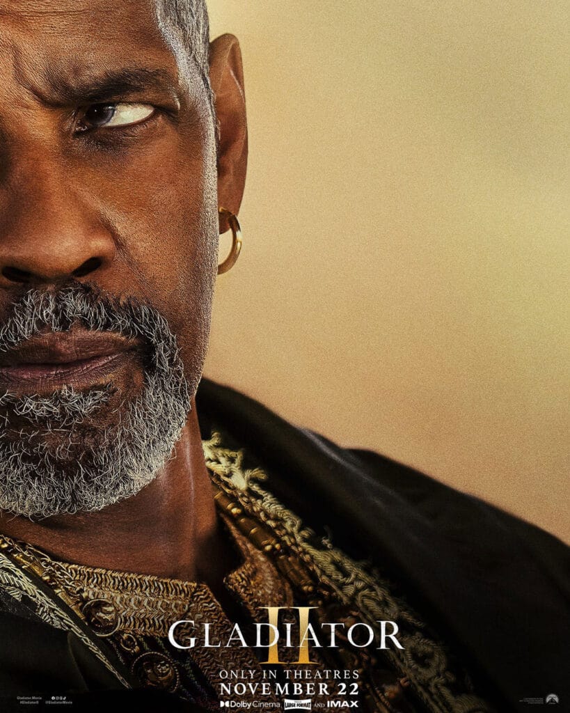 Gladiador II - Denzel Washington - Calle Indie
